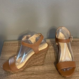 Jessica Simpson wedge sandals in size 9.5.